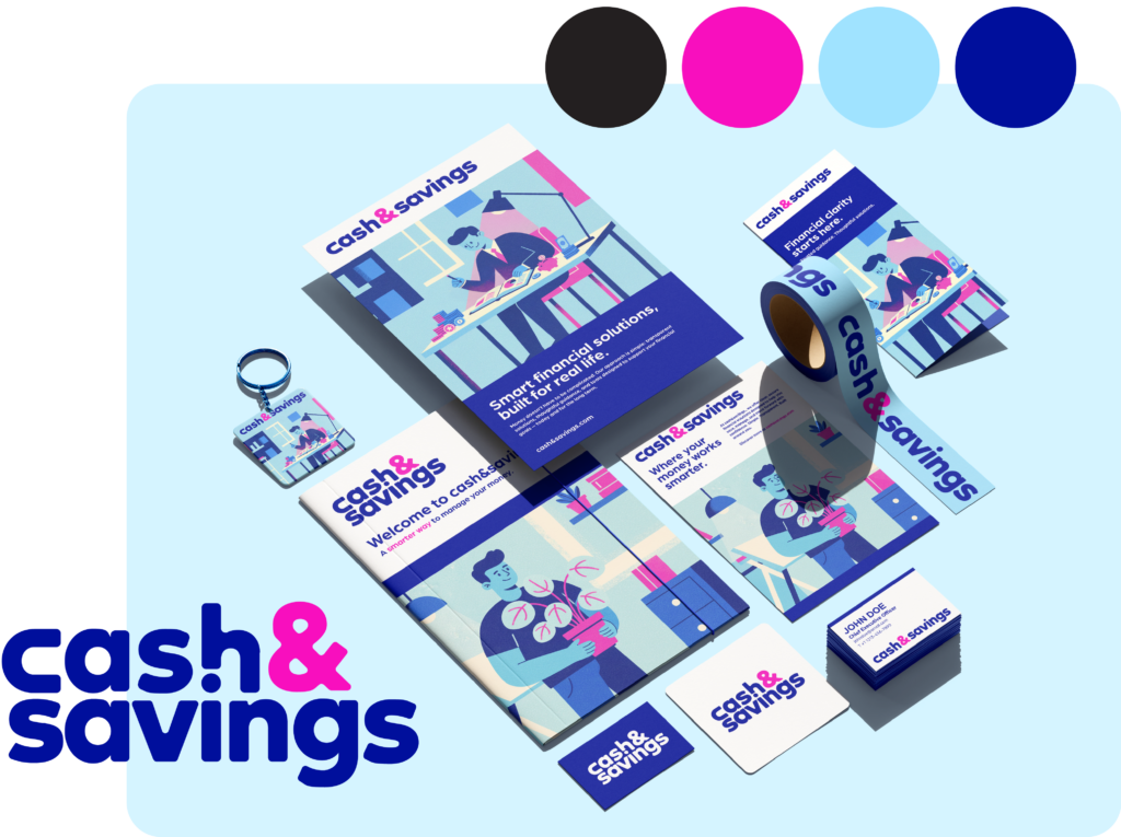 Cash & Savings branding package